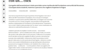 Cassiopea, l'associazione che aiuta Sant'Agabio con un click